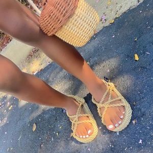 Rope sandals